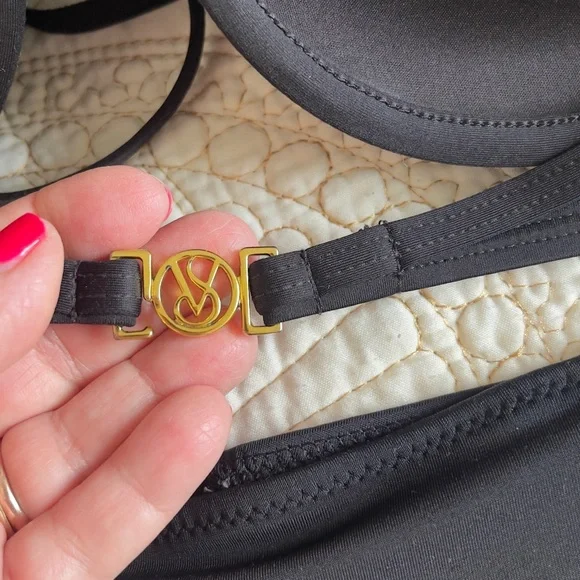 Victoria's Secret Elegant Black Bikini Set - Picture 4 of 10